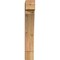 Ekena Millwork Thorton Block Rough Sawn Bracket, Western Red Cedar, 4"W x 14"D x 26"H BKT04X14X26THR05RWR - alternate 4